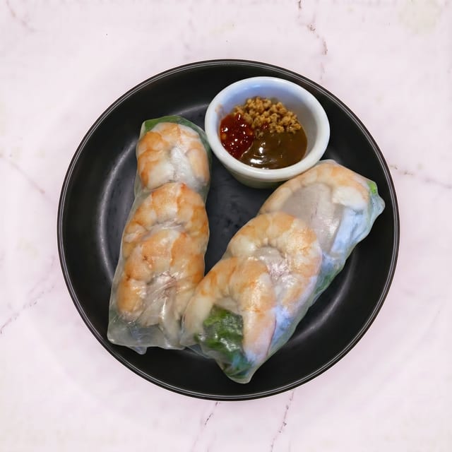 Shrimp & Pork Spring Rolls (Tom Thit).
