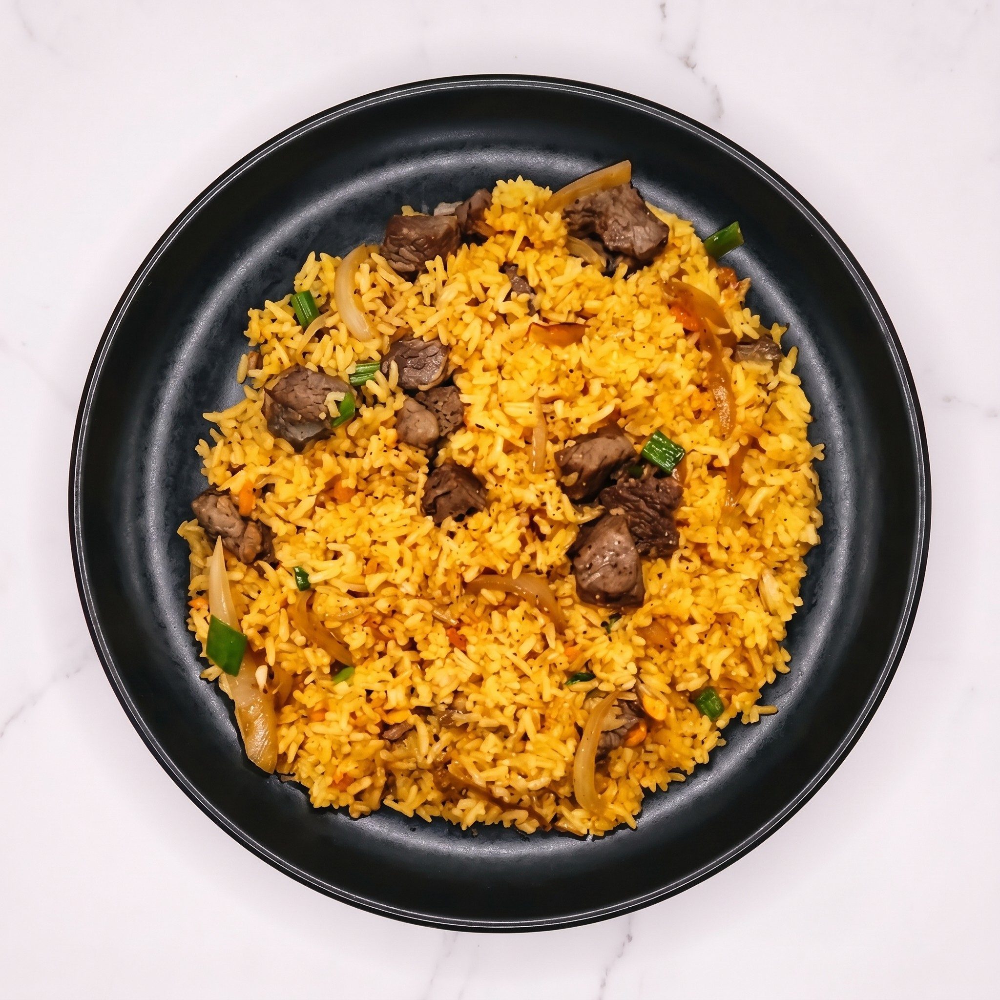 Grilled Beef Fried Rice (Com Chien Bo).
