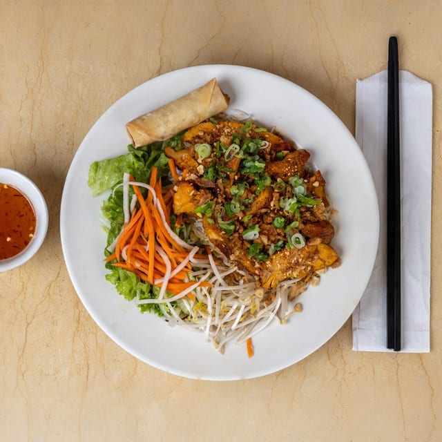 Chargrilled Pork Vermicelli (Bun Thit Nuong).