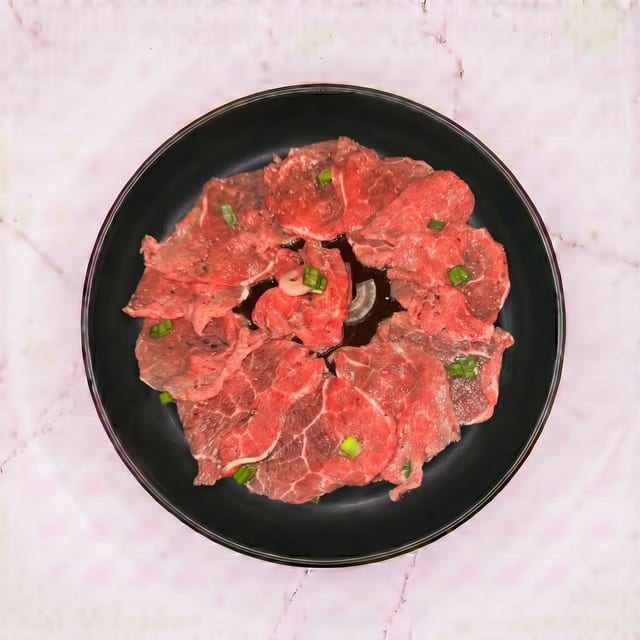 Side of Marinated Rare Tender Beef (Dia Tai Uop).